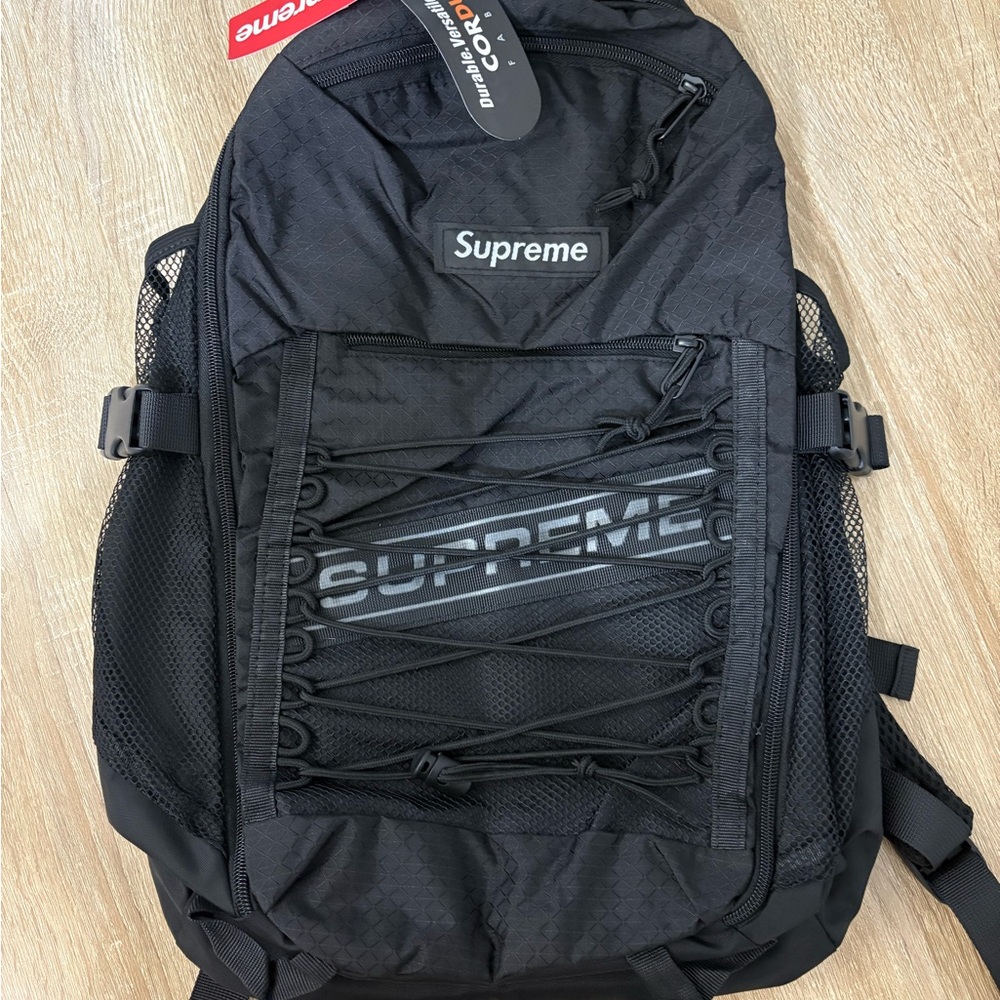 Supreme Black Mesh Men's Backpack